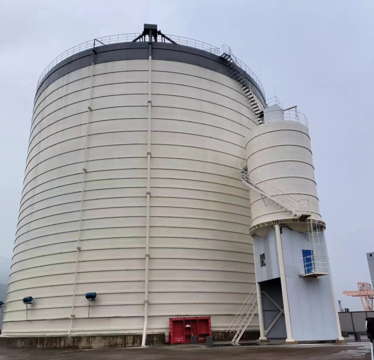 雅江10万吨水泥钢板库