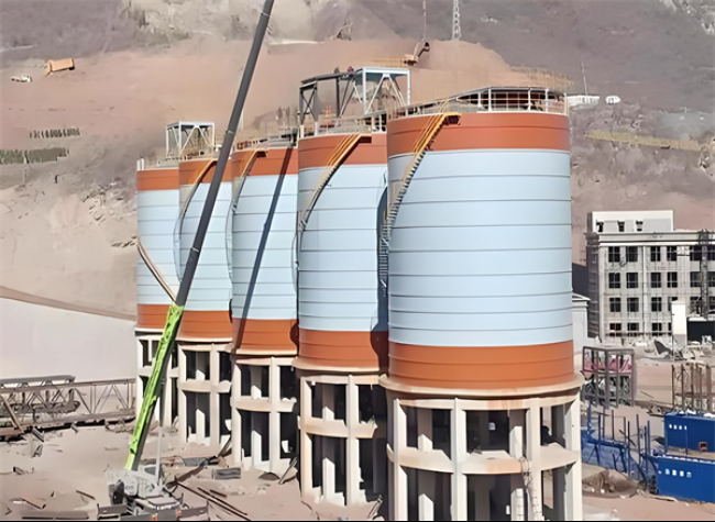 雅江高架钢板仓